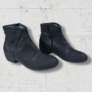 Wolky Winchester Leather Ankle Boots